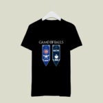 Game of Thrones game of balls Chicago Cubs and Seattle Seahawks 4 T Shirt