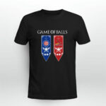 Game of Thrones game of balls Chicago Cubs and St Louis Cardinals 3 T Shirt