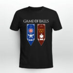 Game of Thrones game of balls Chicago Cubs and Washington Commanders 3 T Shirt