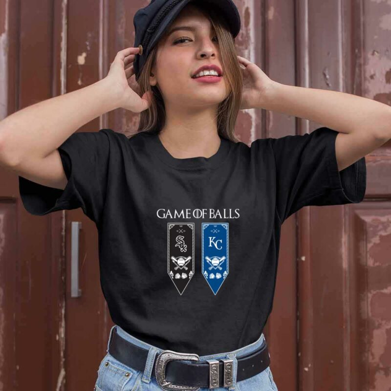 Game Of Thrones Game Of Balls Chicago White Sox And Kansas City Royals 0 T Shirt