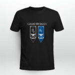 Game of Thrones game of balls Chicago White Sox and Kansas City Royals 4 T Shirt