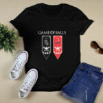 Game of Thrones game of balls Chicago White Sox and Los Angeles Dodgers 2 T Shirt