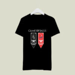 Game of Thrones game of balls Chicago White Sox and Los Angeles Dodgers 3 T Shirt