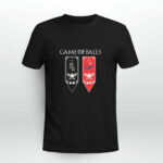Game of Thrones game of balls Chicago White Sox and Los Angeles Dodgers 4 T Shirt