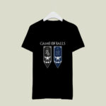 Game of Thrones game of balls Chicago White Sox and New York Yankees 4 T Shirt