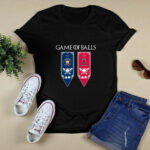 Game of Thrones game of balls Houston Astros and Los Angeles Angels 2 T Shirt