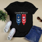 Game of Thrones game of balls Houston Astros and Texas Rangers 4 T Shirt