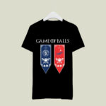 Game of Thrones game of balls San Diego Padres and Los Angeles Dodgers 3 T Shirt