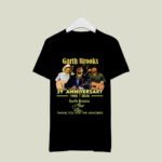 Garth Brooks 39th Anniversary 1985 2024 Signature 2 T Shirt
