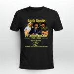 Garth Brooks 39th Anniversary 1985 2024 Signature 4 T Shirt