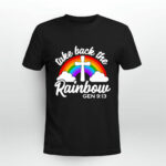 Genesis 913 Gifts For Women Taking Take Back The Rainbow 3 T Shirt