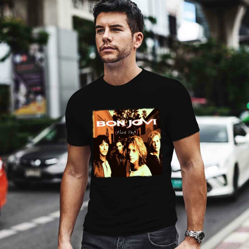 Genuine Authentic Bon Jovi Brockum These Days 0 T Shirt