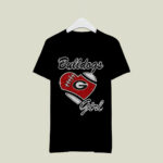 Georgia Bulldogs Diamond Heart Bulldogs Girl 1 T Shirt