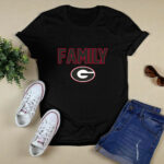 Georgia Bulldogs Family 4 T Shirt