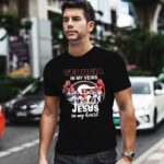 Georgia Bulldogs In My Veins Jesus In My Heart 2 T Shirt
