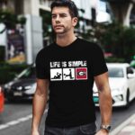 Georgia Bulldogs Life Is Simple 2 T Shirt