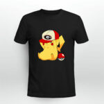 Georgia Bulldogs Pikachu Pokemon funny 0 T Shirt