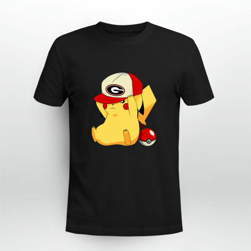 Georgia Bulldogs Pikachu Pokemon Funny 0 T Shirt