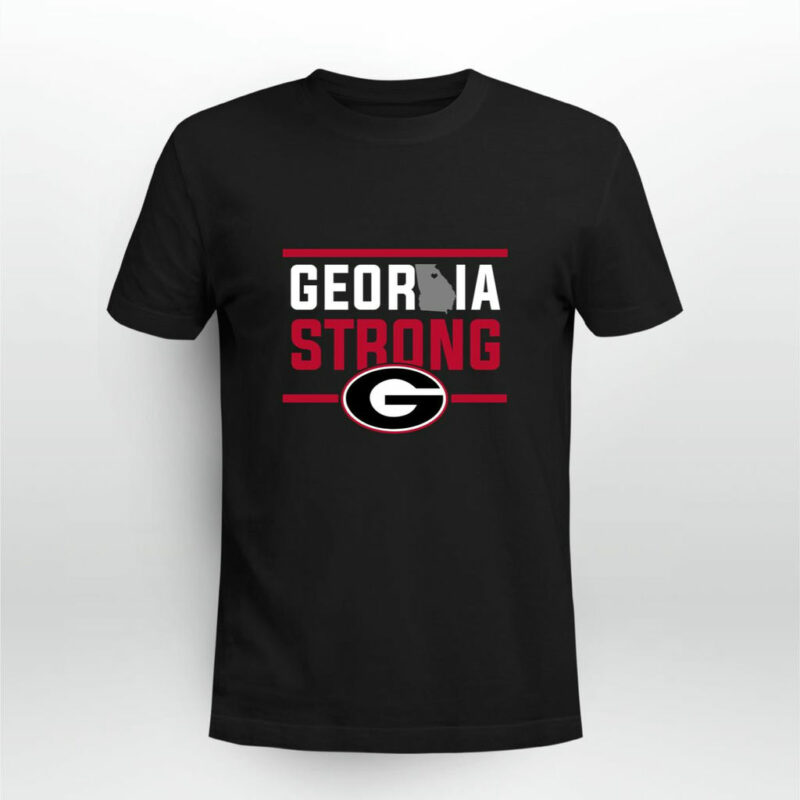 Georgia Bulldogs Strong Football 0 T Shirt