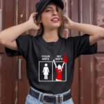 Georgia Bulldogs Your Wife My Wife 3 T Shirt