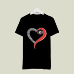 Georgia Bulldogs in diamond heart 1 T Shirt
