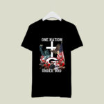Georgia Bulldogs one nation under god 1 T Shirt