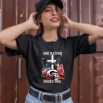 Georgia Bulldogs one nation under god 3 T Shirt