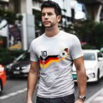 Germany Retro 1990 Football Jersey Deutschland 3 T Shirt
