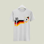 Germany Retro 1990 Football Jersey Deutschland 4 T Shirt
