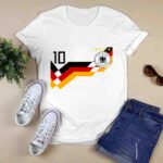 Germany Retro 1990 Football Jersey Deutschland 5 T Shirt