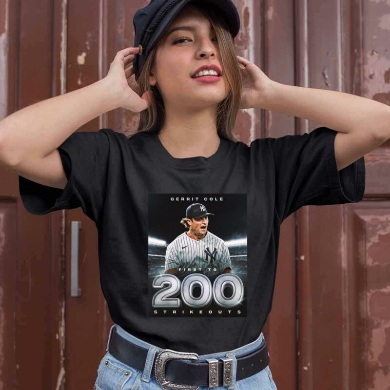 Gerrit Cole 200 Strikeouts 0 T Shirt