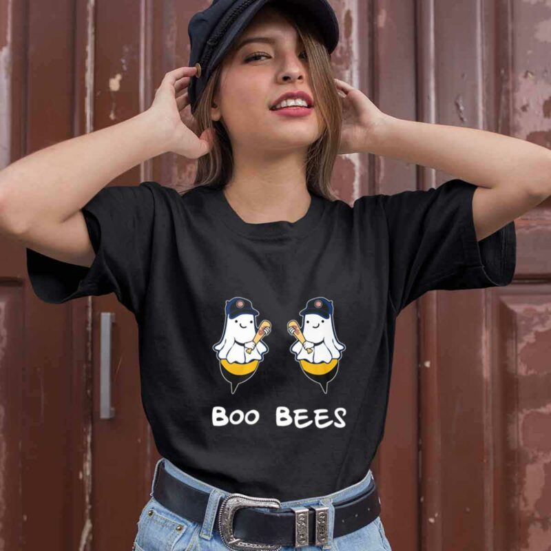 Ghost Boo Bees Chicago Cubs 0 T Shirt