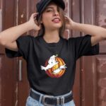 Ghostbusters Classic Logo Halloween Pumpkin 1 T Shirt