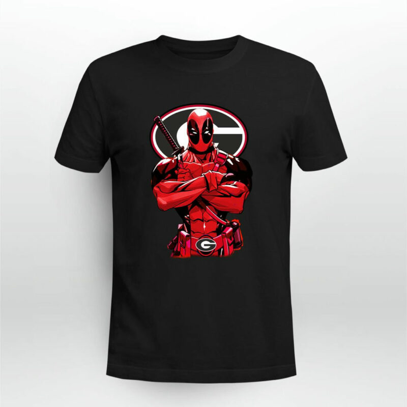 Giants Deadpool Georgia Bulldogs 0 T Shirt