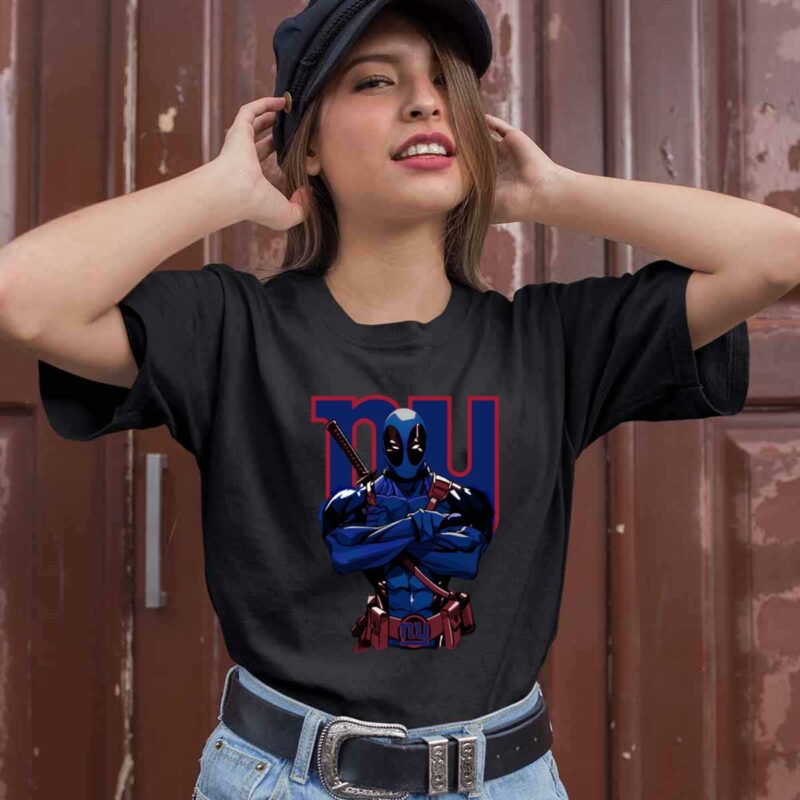 Giants Deadpool New York Giants 0 T Shirt