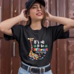 Giraffe It Is Ok To Be Different Autism Awareness 1 T Shirt