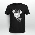 Glitter diamond Mickey Mouse we are never too old for Disney 3 T Shirt