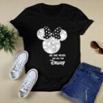 Glitter diamond Mickey Mouse we are never too old for Disney 4 T Shirt