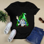 Gnomes Lucky Hug Busch light St Patricks Day 2020 4 T Shirt