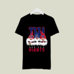 Gnomies New York Giants Christmas 3 T Shirt