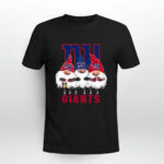 Gnomies New York Giants Christmas 4 T Shirt