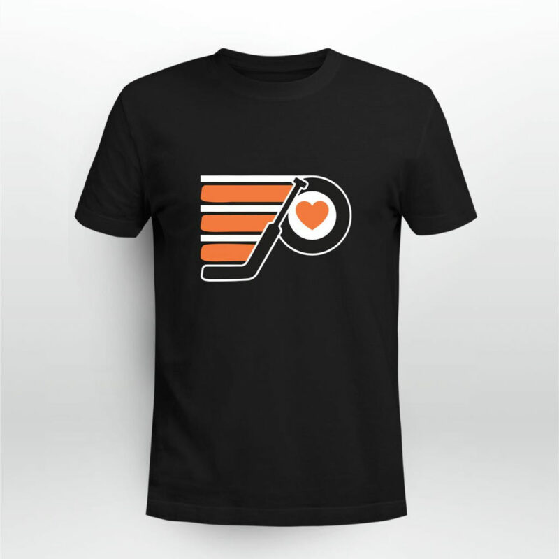 Goal Heart Philadelphia Flyers 0 T Shirt