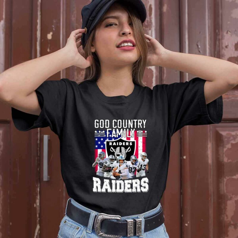 God Country Family Las Vegas Raiders 0 T Shirt