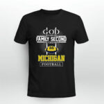 God First Family Second Then Michigan Logo Football 2023 0 T Shirt