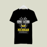 God First Family Second Then Michigan Logo Football 2023 1 T Shirt