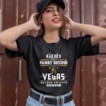 God first family second then Vegas golden knights hockey 3 T Shirt