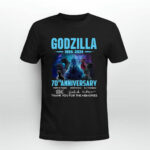 Godzilla 1954 2024 70Th Anniversary Thank You for the Memories 2 T Shirt