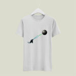 Godzilla And Death Star Fight 5 T Shirt