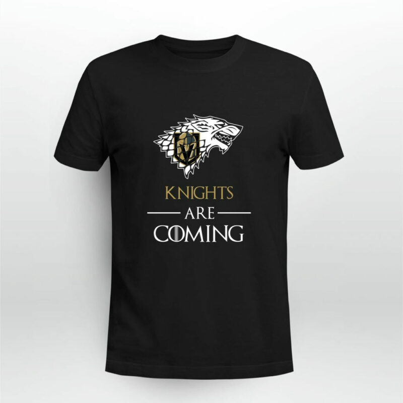 Golden Knights Stark House Are Coming Funny Game Of Thrones 0 T Shirt