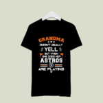 Grandma And Her Houston Astros Are Playing 3 T Shirt